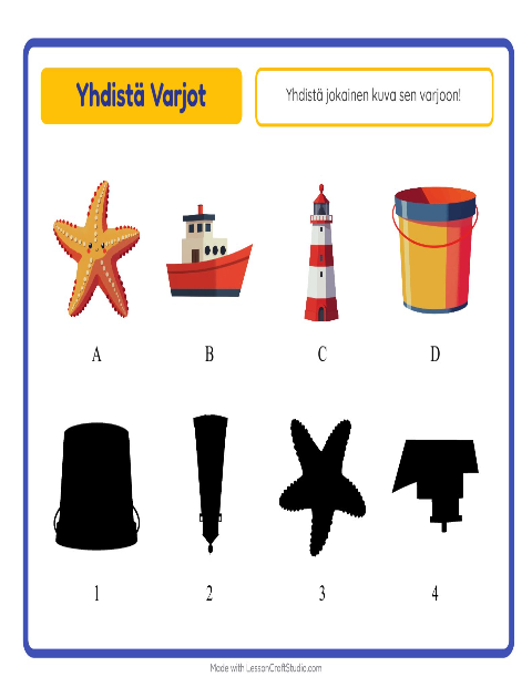 Etsi varjo – Ranta
