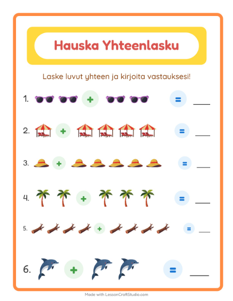 Yhteenlasku – Ranta