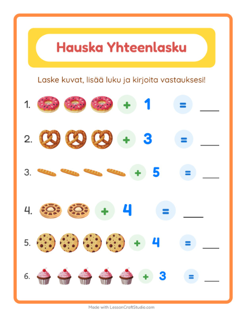 Kuvat ja luku yhteen – Leipomo