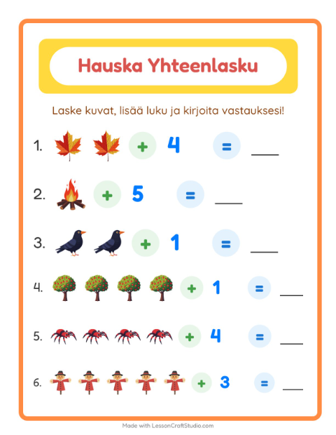 Kuvat ja luku yhteen – Sekalaista