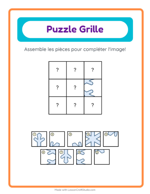 Aperçu de la fiche Appariement En Grille avec Météo pour École maternelle (grande section, 5-7 ans)