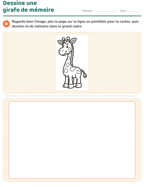 Aperçu de la fiche Apprendre à dessiner pour CE1 (cours élémentaire 1)