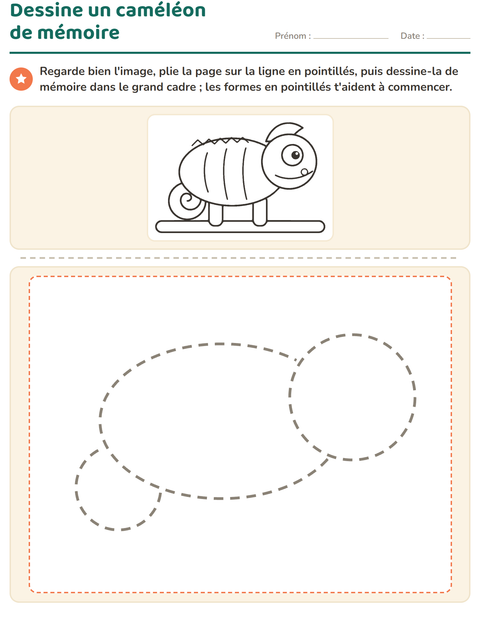 Aperçu de la fiche Apprendre à dessiner pour CE1 (cours élémentaire 1)