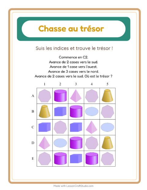 chasse-au-tresor-points-cardinaux-formes
