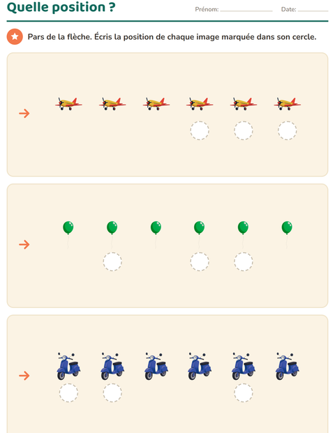 Aperçu de la fiche Compter des images avec Jouets pour École maternelle (grande section, 5-7 ans)