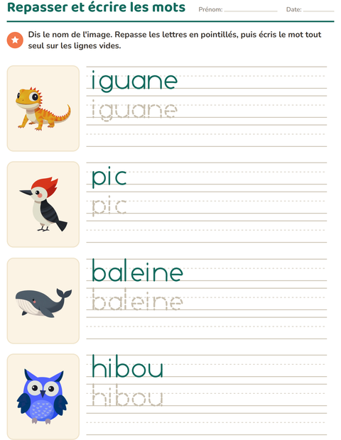 ecriture-des-mots-animaux-k284