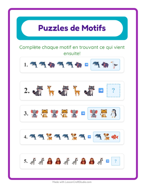 Aperçu de la fiche Fiche De Modèles pour CP (cours préparatoire)