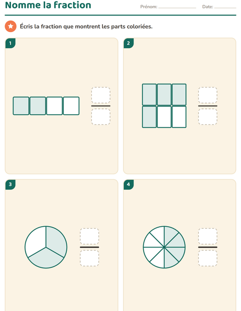 CE2 Fractions
