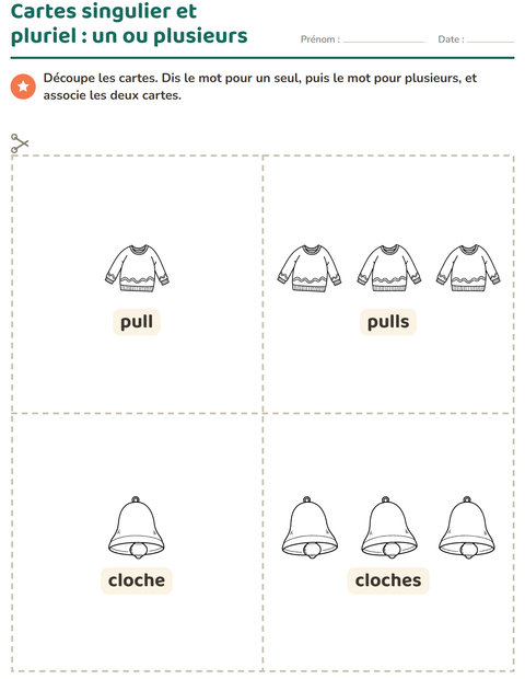 Aperçu de la fiche Imagier avec Noël N&B pour École maternelle (grande section, 5-7 ans)