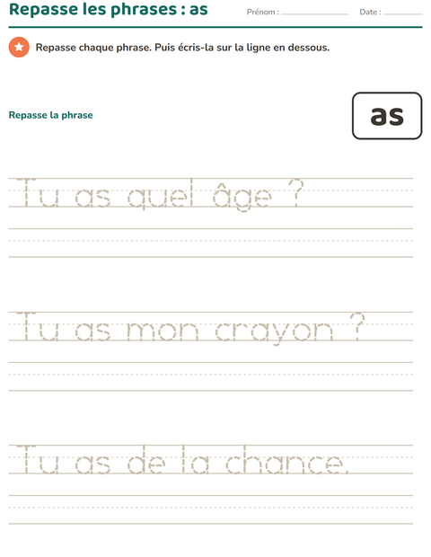 Aperçu de la fiche Mots-outils pour École maternelle (grande section, 5-7 ans)