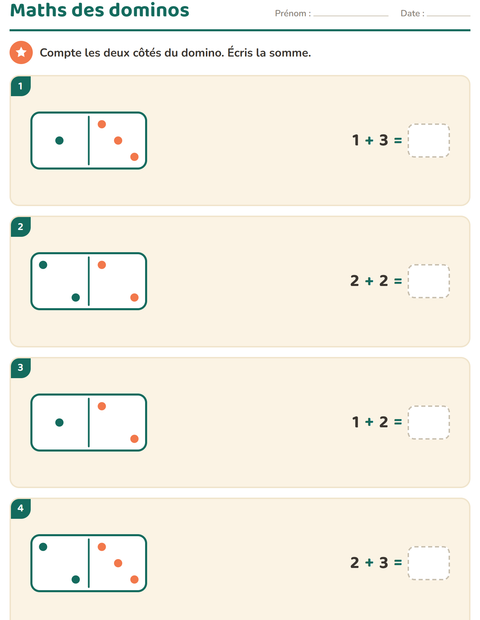 Aperçu de la fiche Multiplication en réseaux pour CP (cours préparatoire)