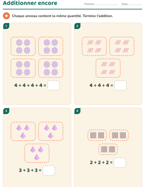 CE1 Multiplication