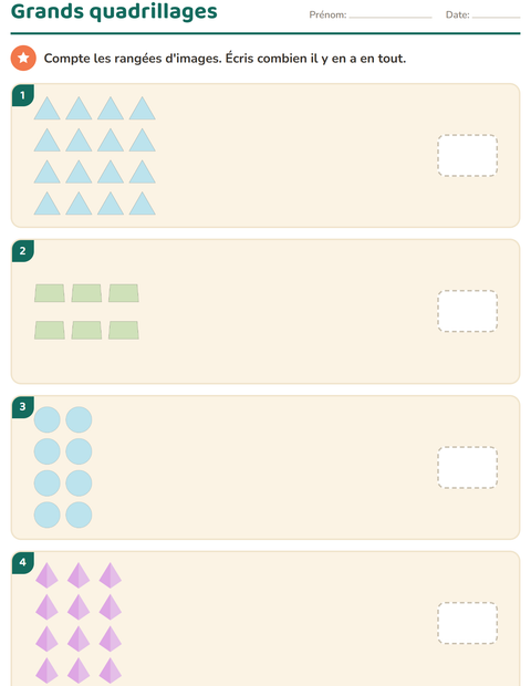 Tables de multiplication et réseaux au CE2 — 4