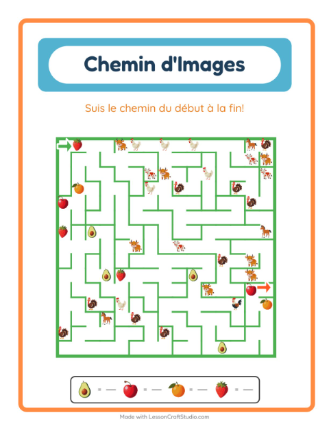 Labyrinthe – Fruits