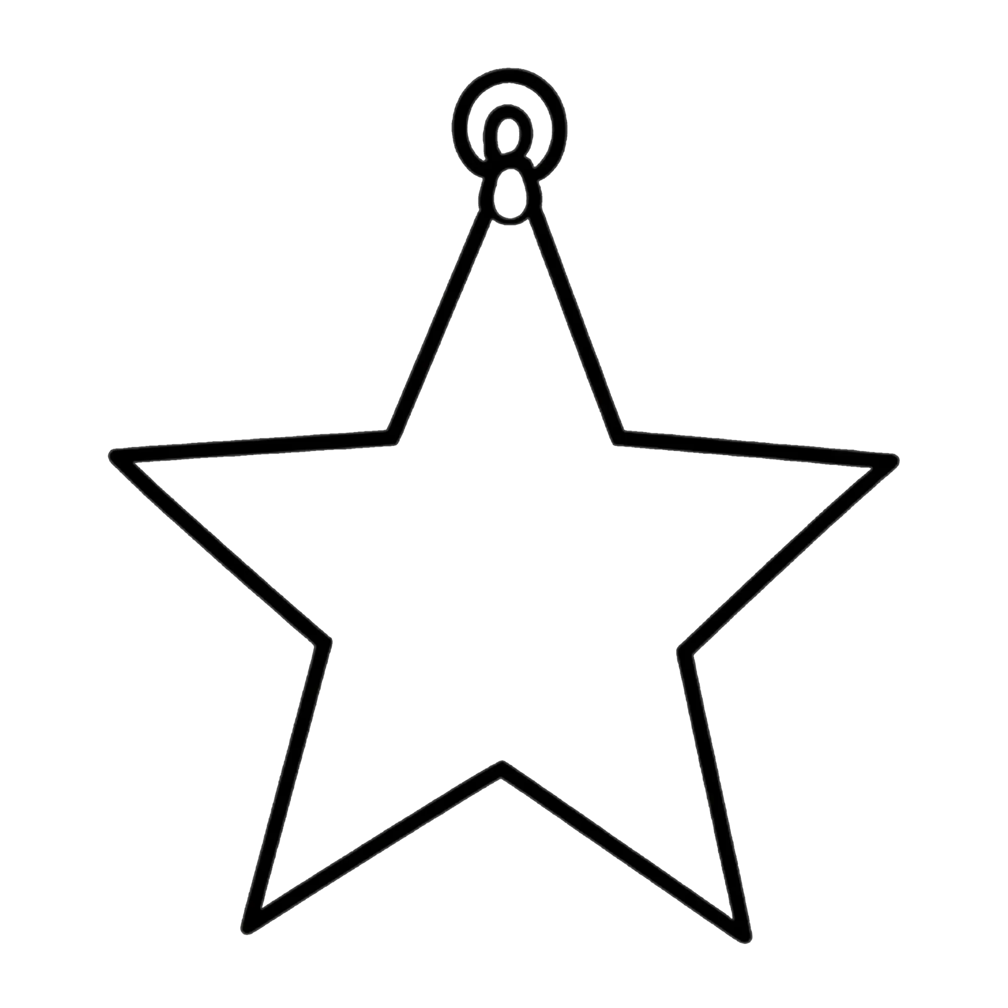 Ster — thematische educatieve afbeelding