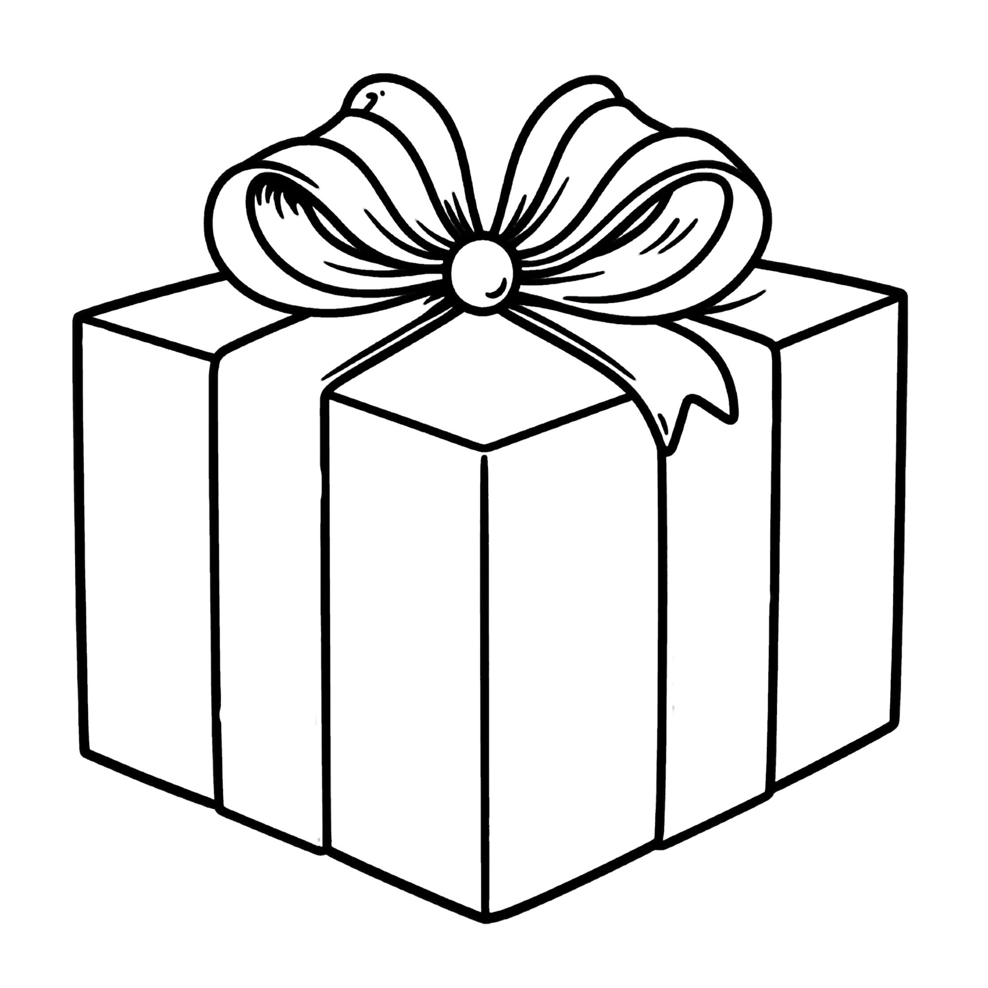 Cadeau — thematische educatieve afbeelding