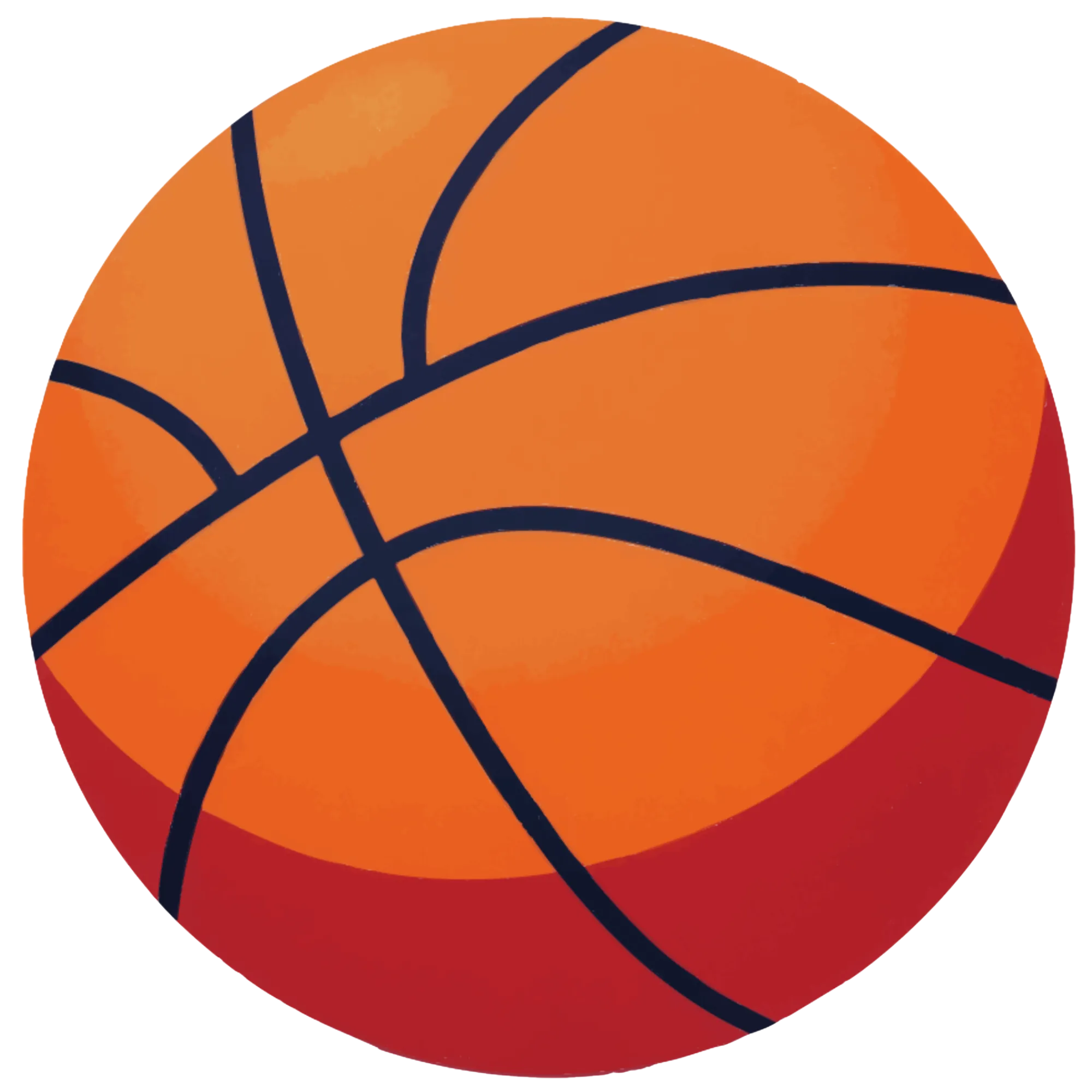 Basketbal — thematische educatieve afbeelding