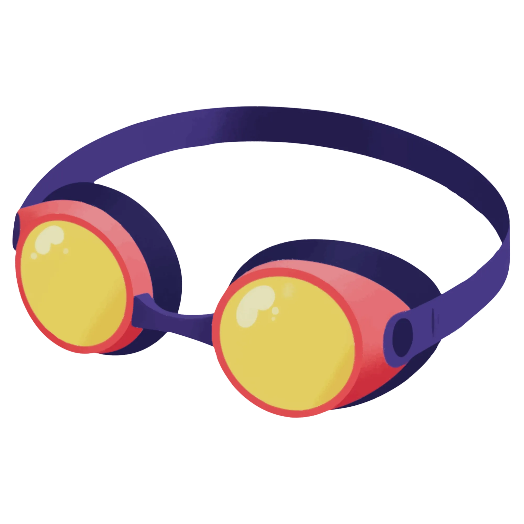 Zwemmen — thematische educatieve afbeelding