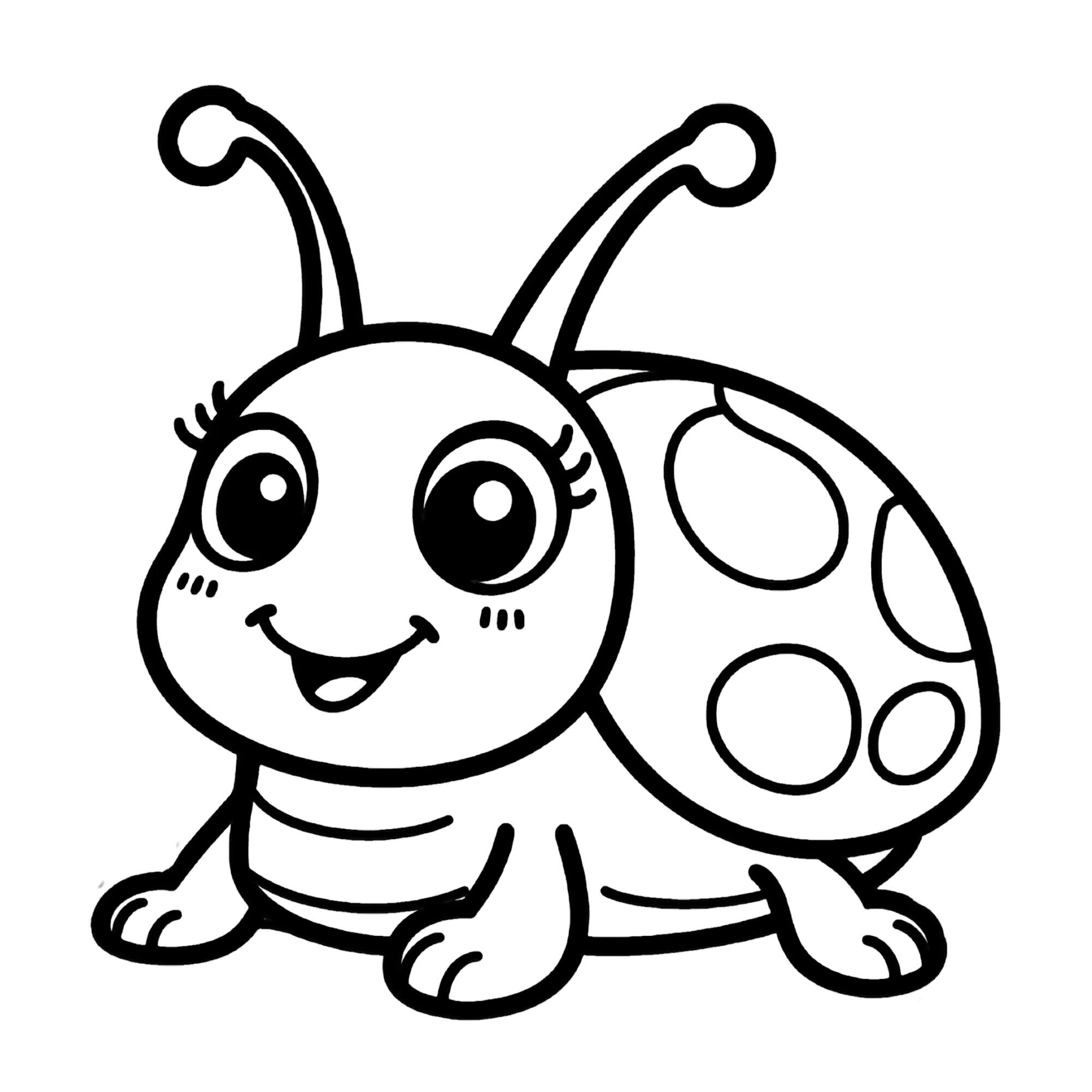 Lieveheersbeestje — thematische educatieve afbeelding