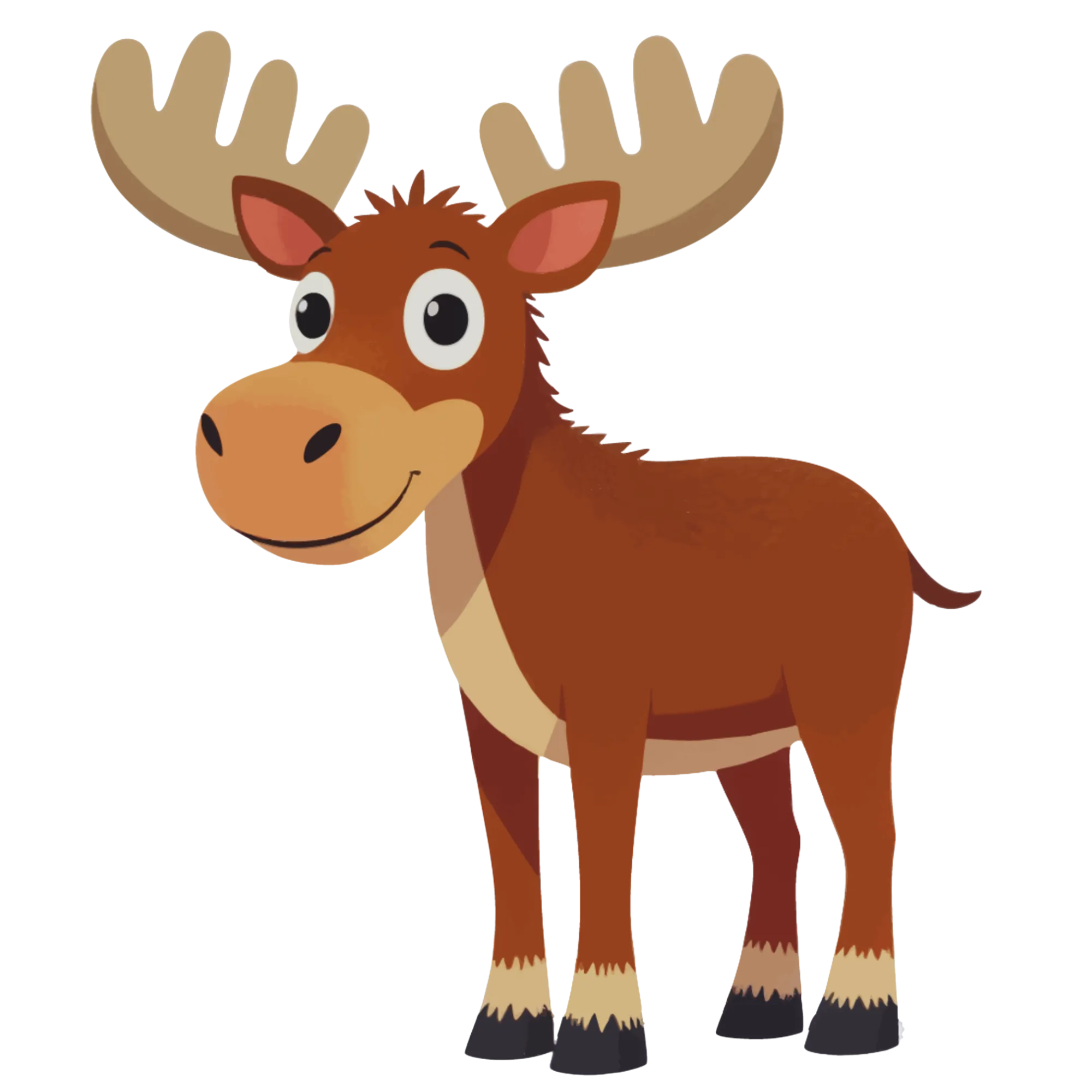 Deer -- themed image for activity book content