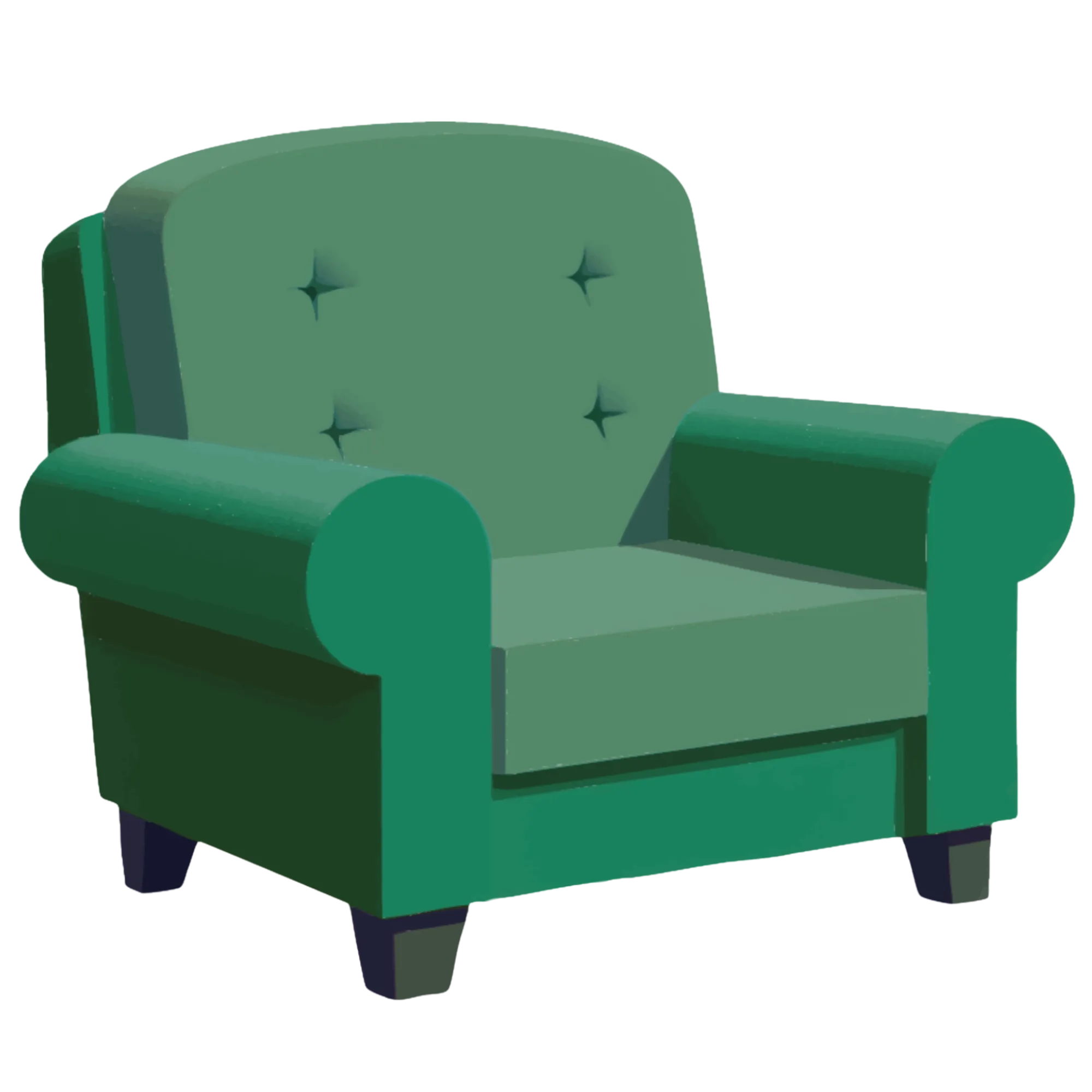 Armchair — themed educational image