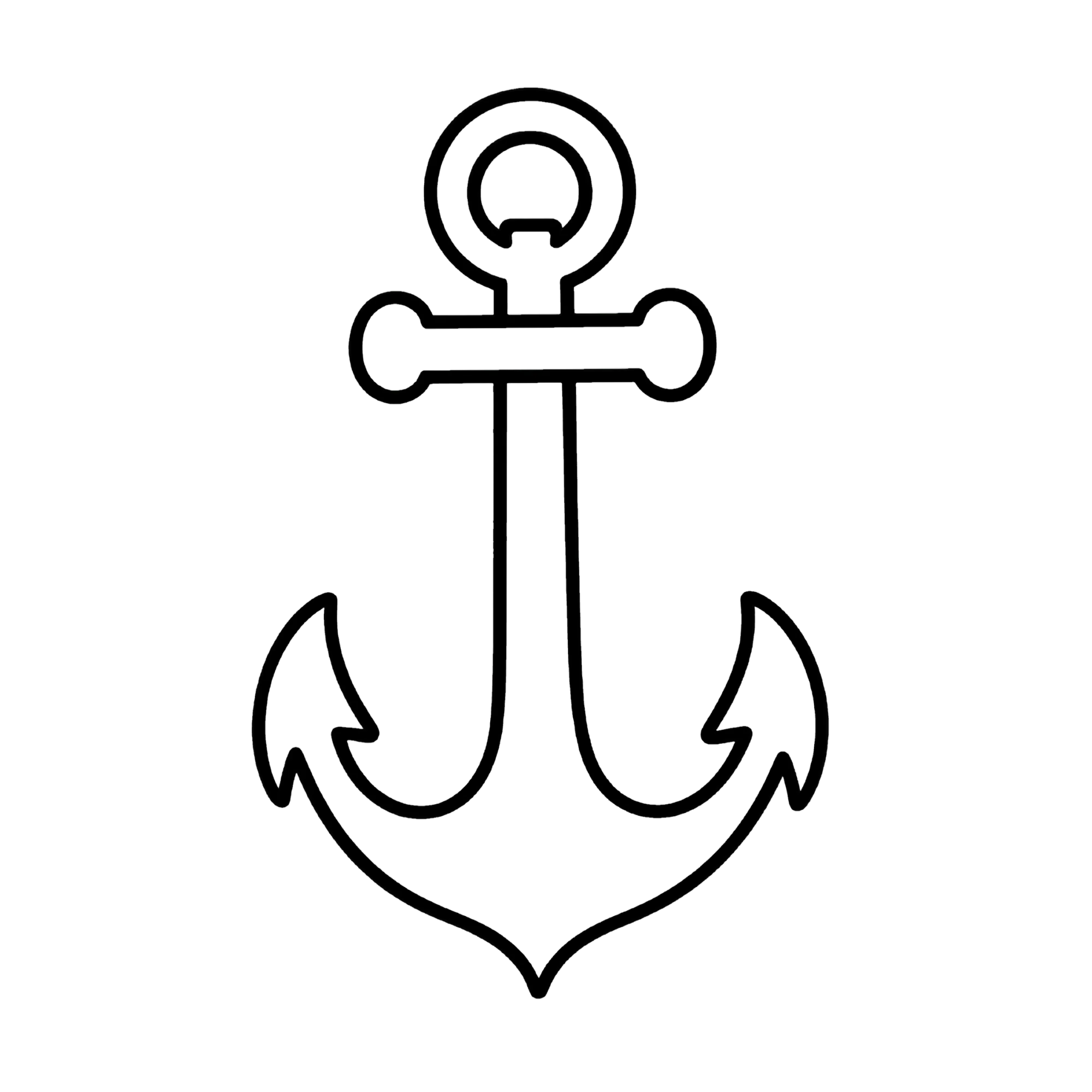 Anker — thematische educatieve afbeelding