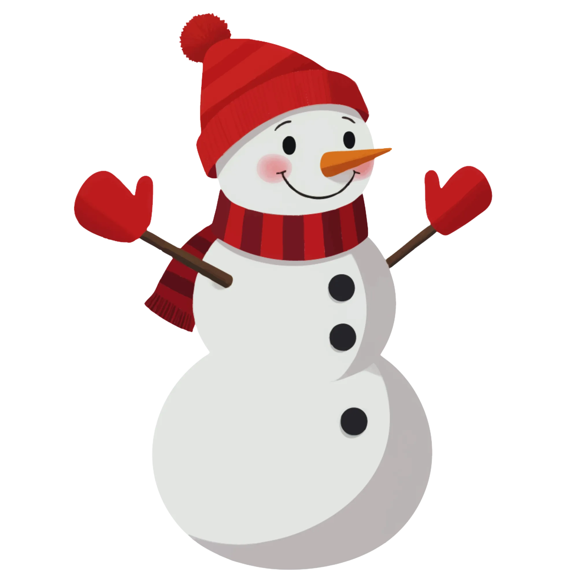 Sneeuwpop — thematische educatieve afbeelding