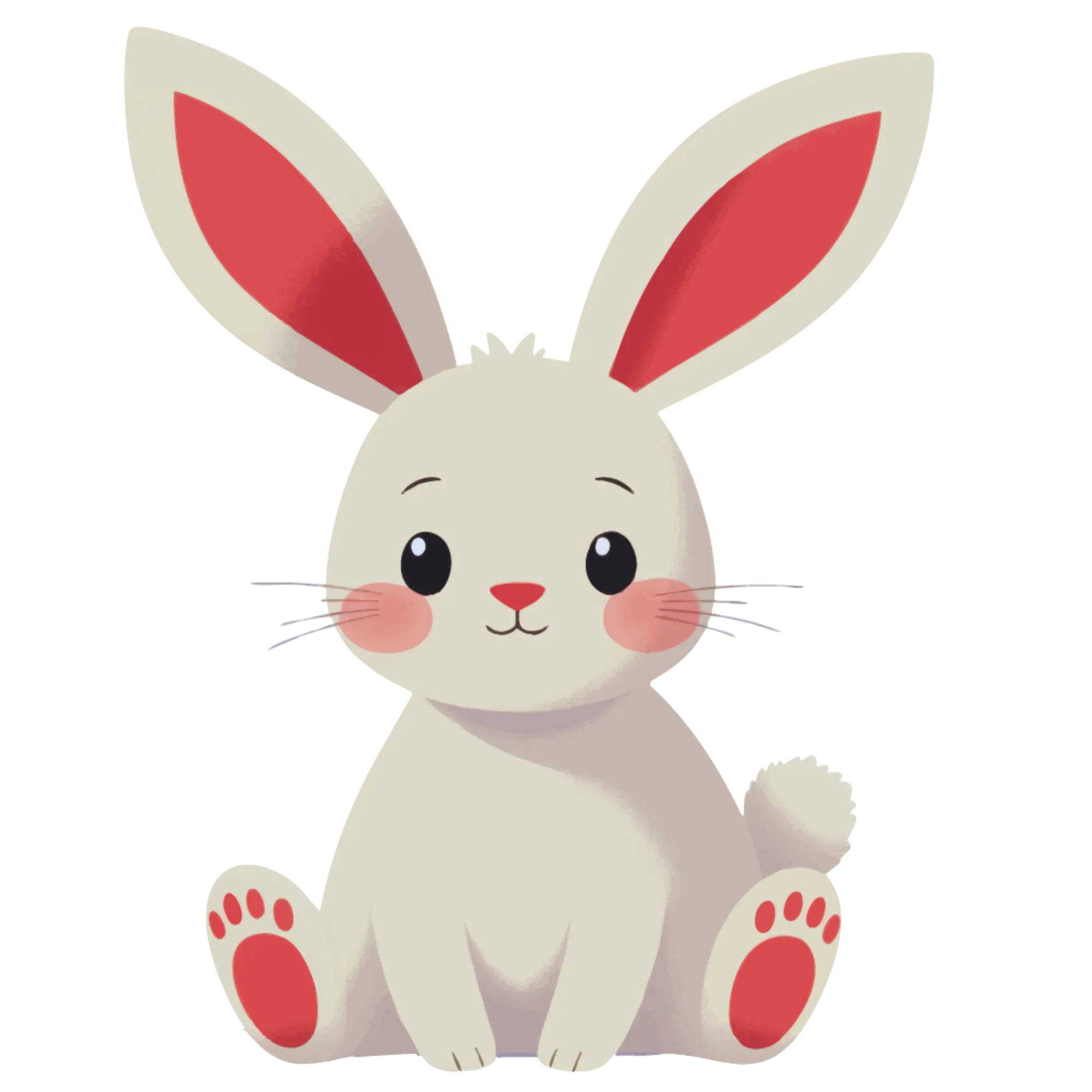 Paashaas — educatieve thema-afbeelding Pasen