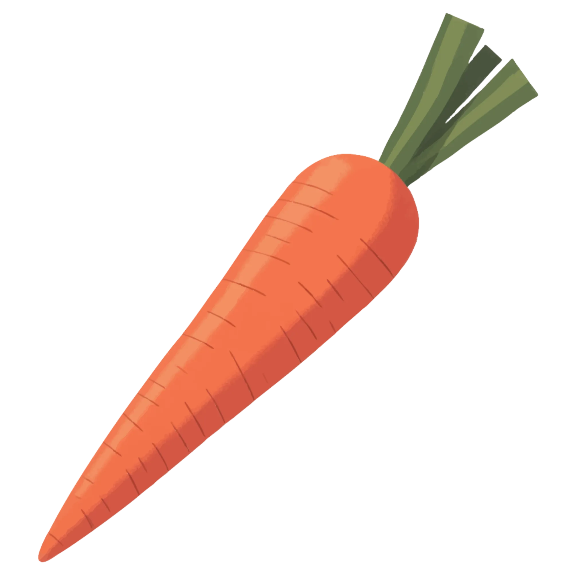 Wortel — educatieve thema-afbeelding Pasen