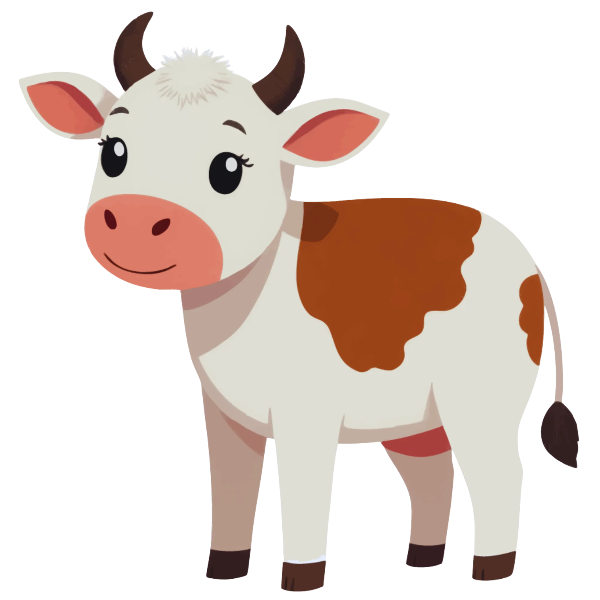 Calf — themed educational image