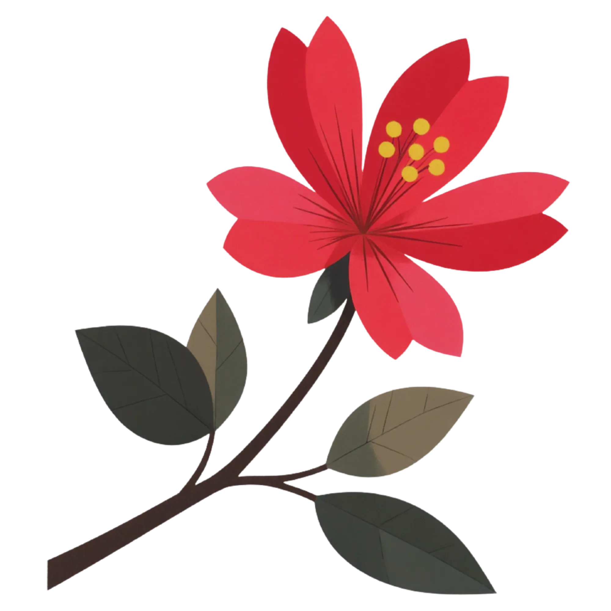 Azalea — themed educational image