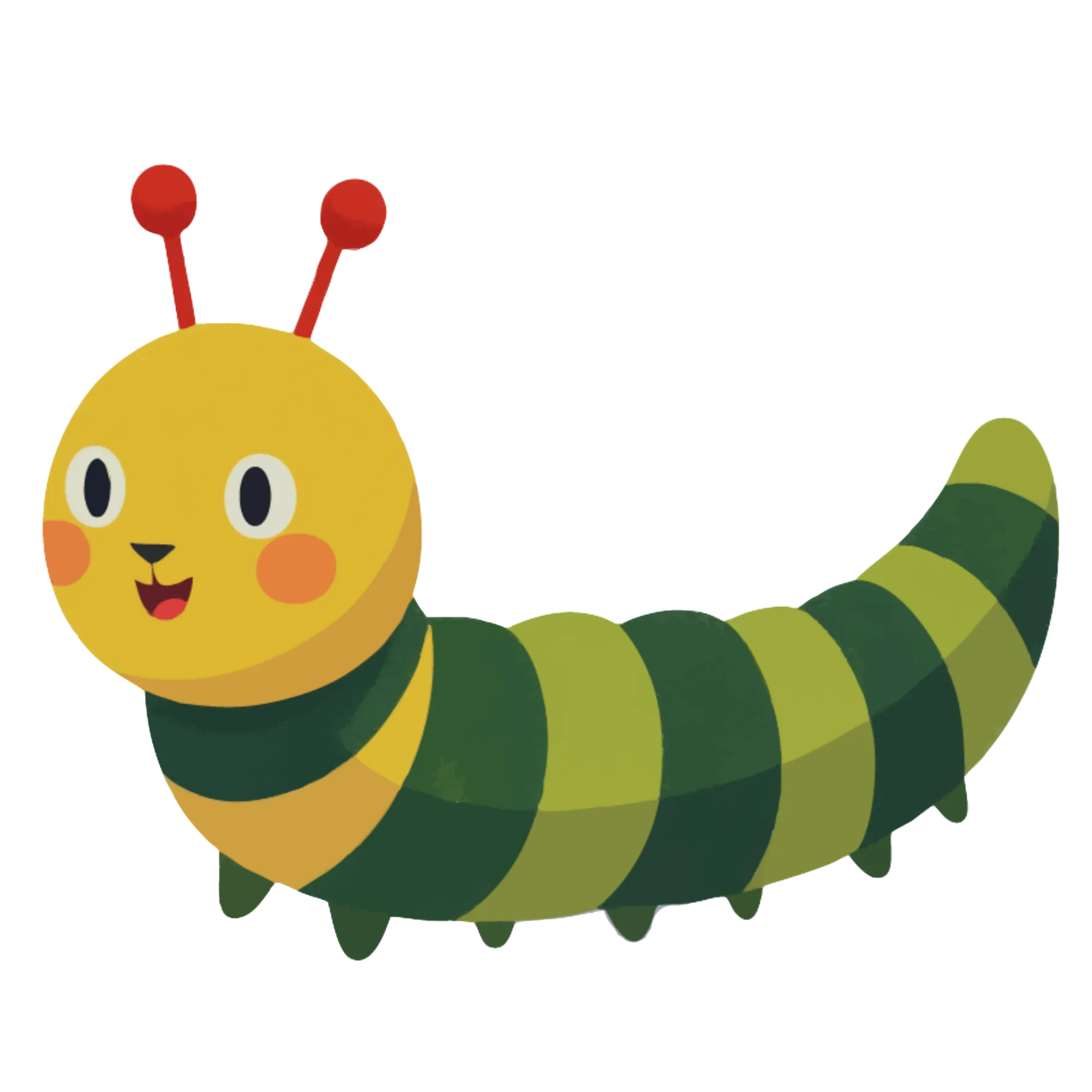 Caterpillar — themed educational image