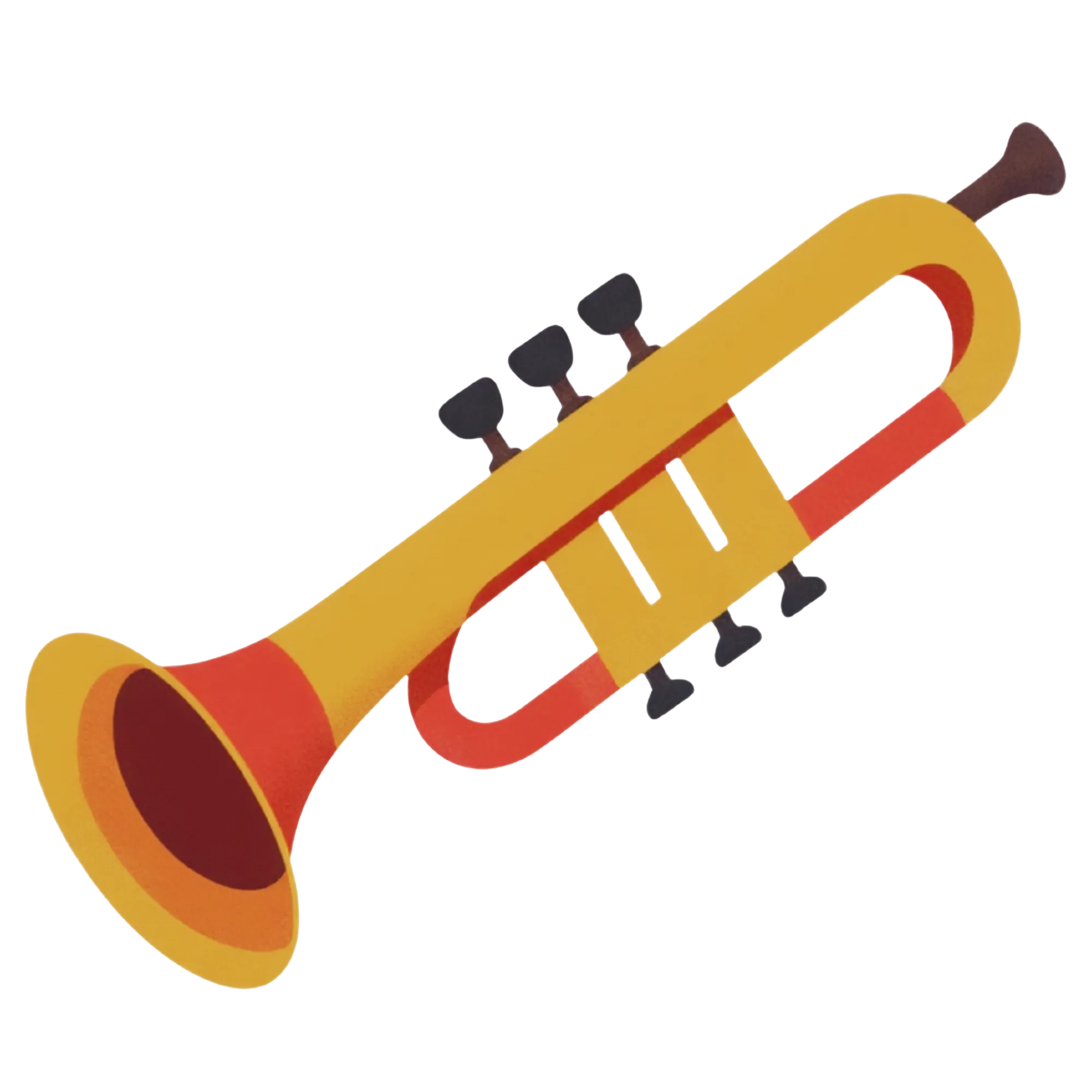 Trompet — thematische educatieve afbeelding