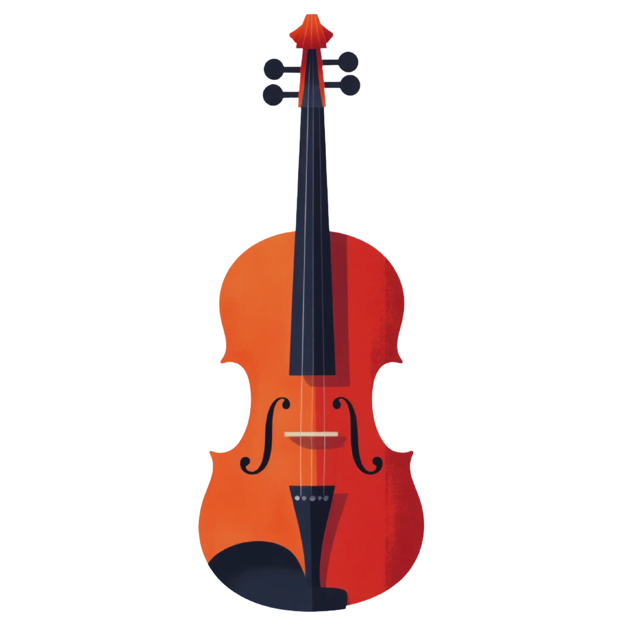 Viool — thematische educatieve afbeelding