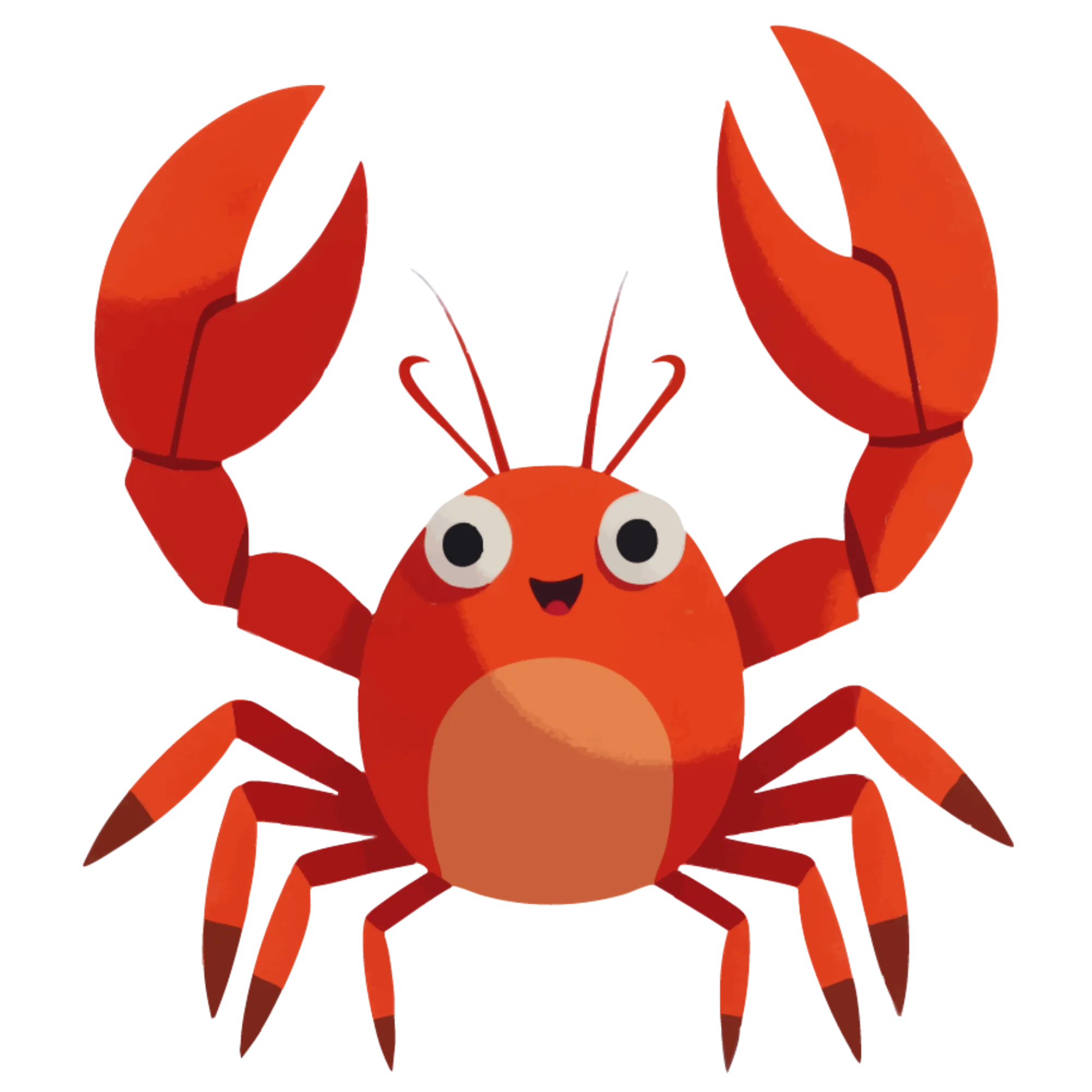 Crab — themed educational image