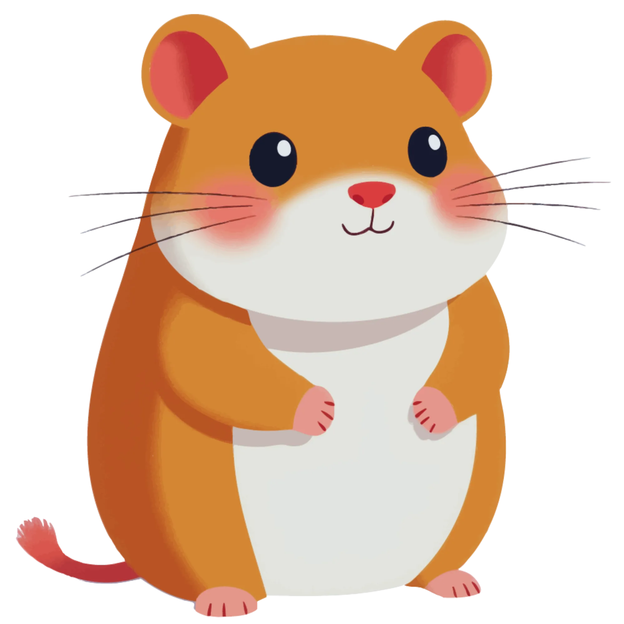 Hamster — thematische educatieve afbeelding