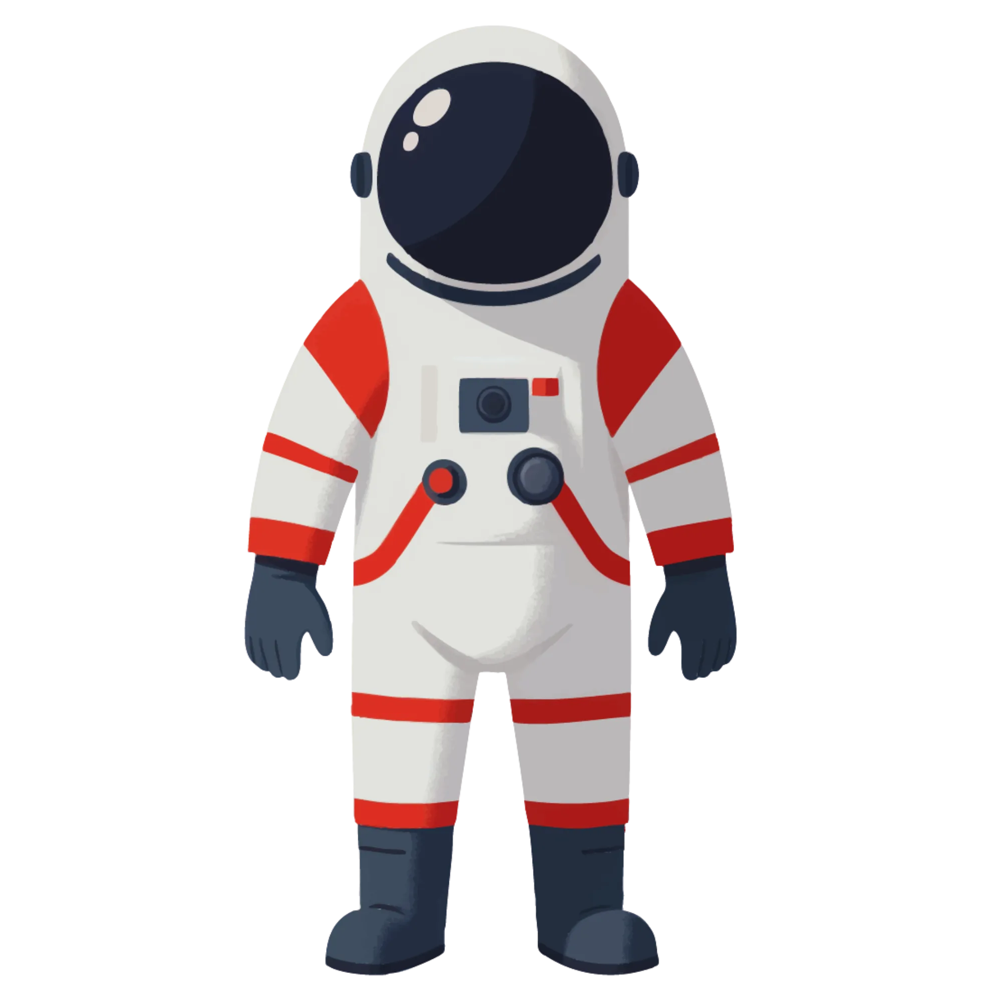 Astronaut — themed educational image