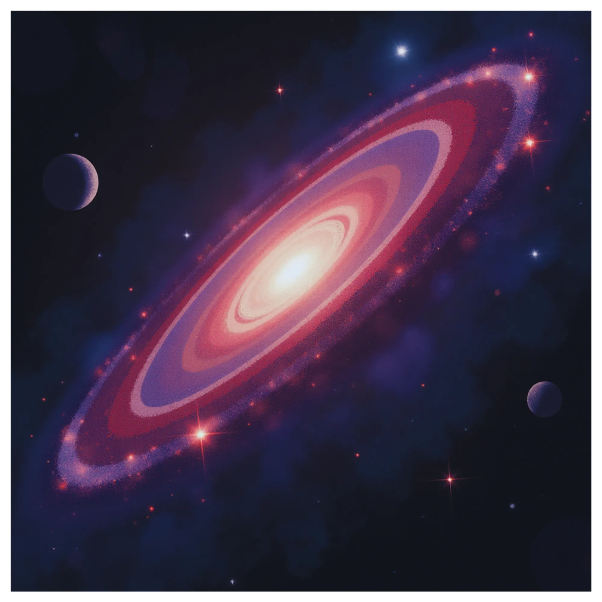 Galaxy — themed educational image