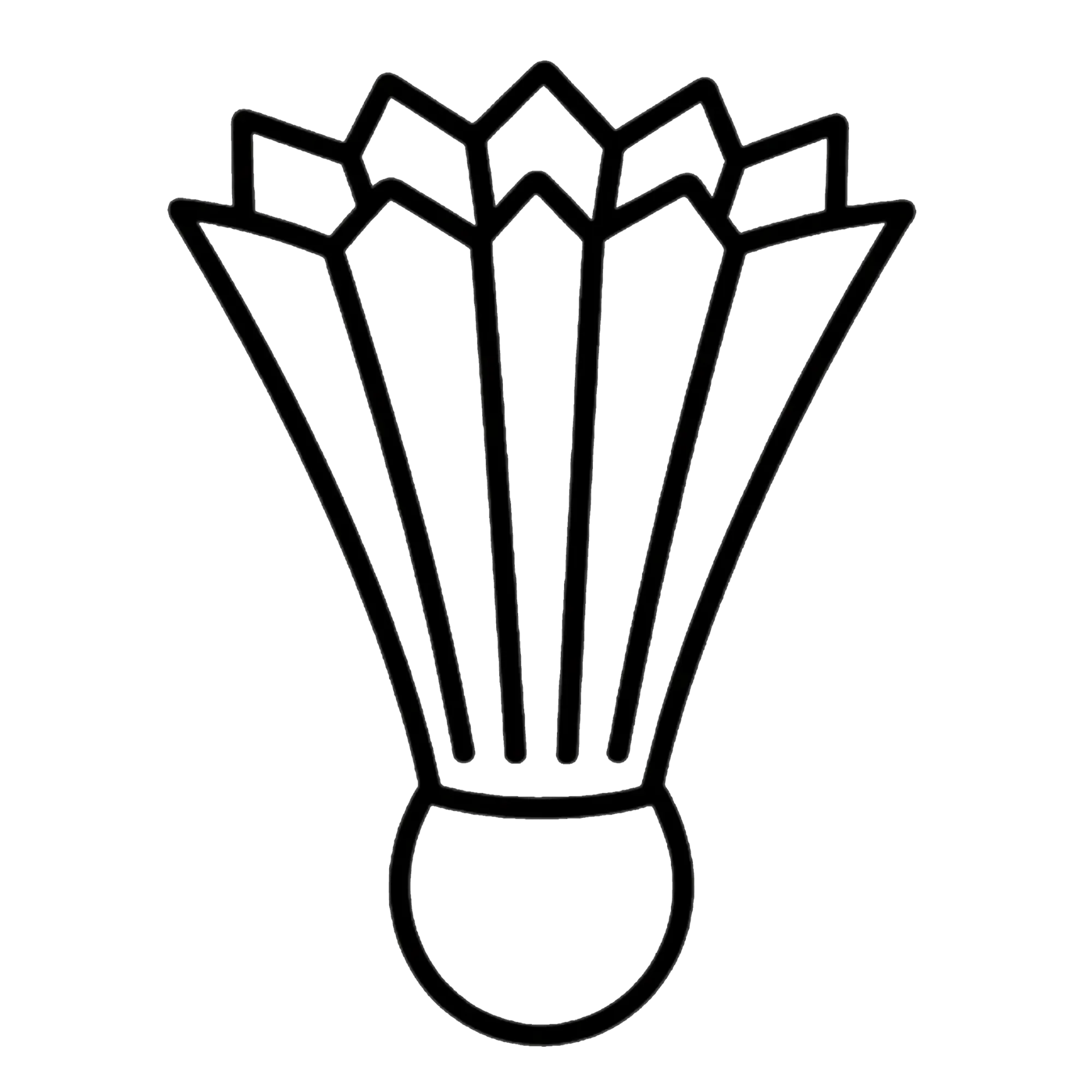 Badminton — themed educational image