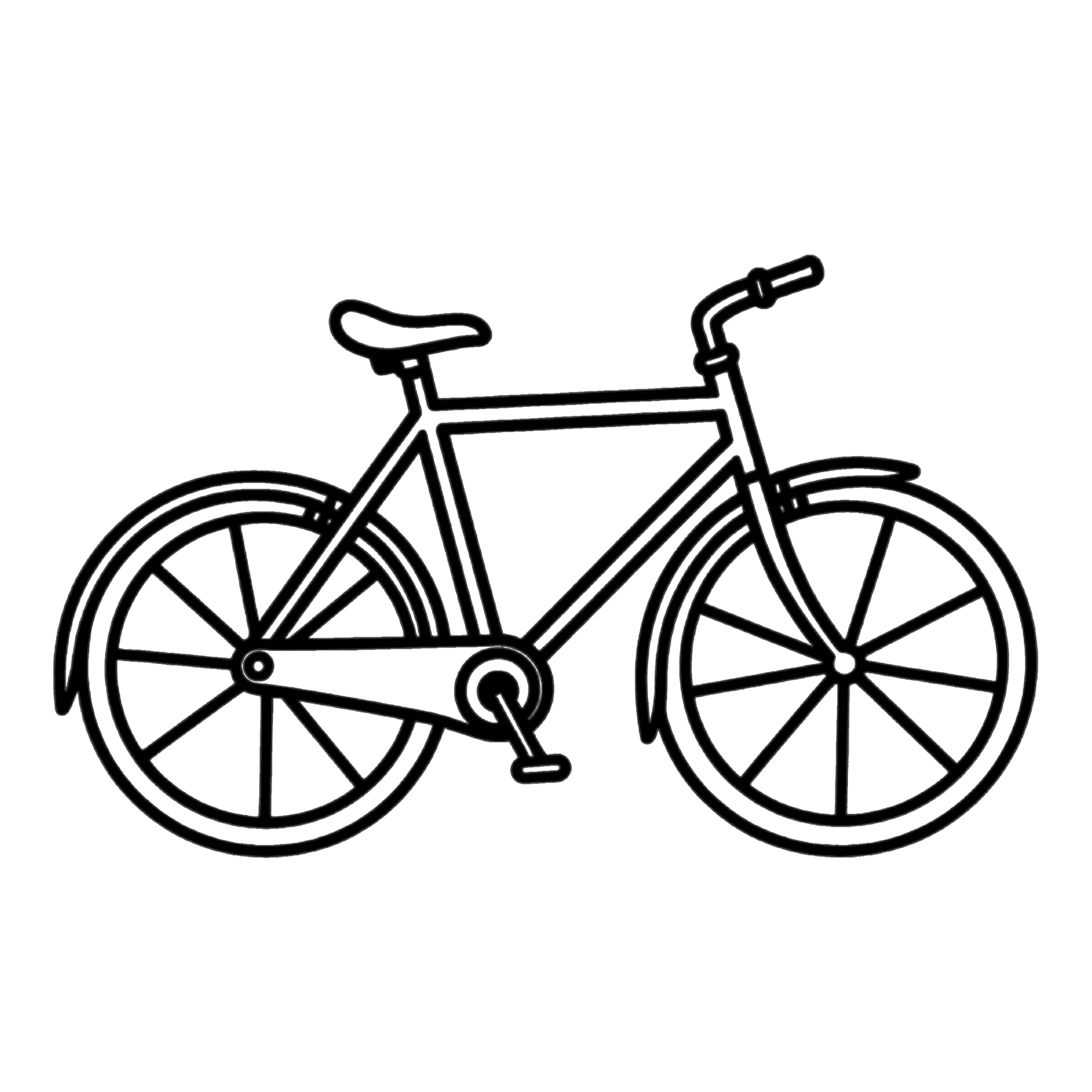 Bicycle — themed educational image