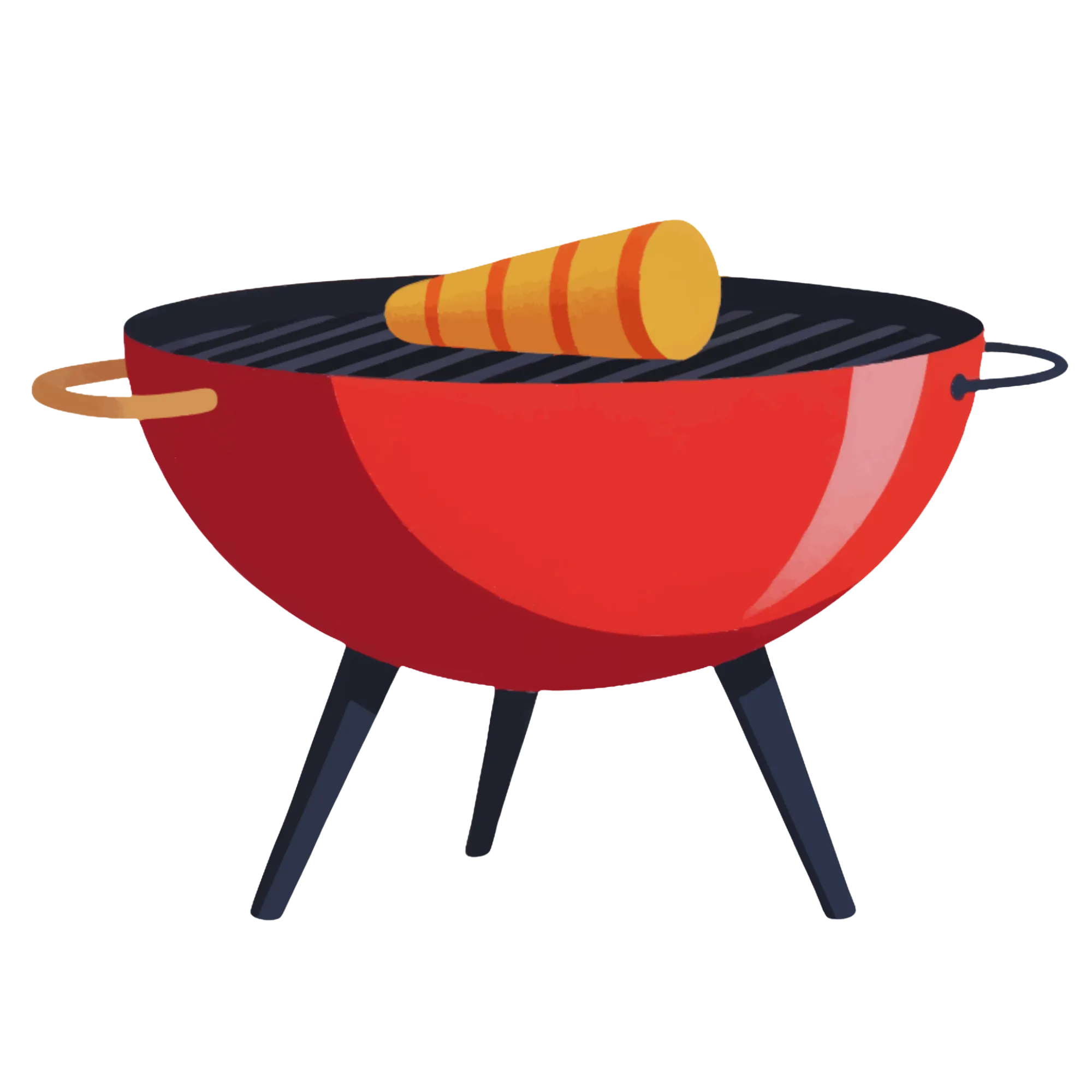 Barbecue — themed educational image