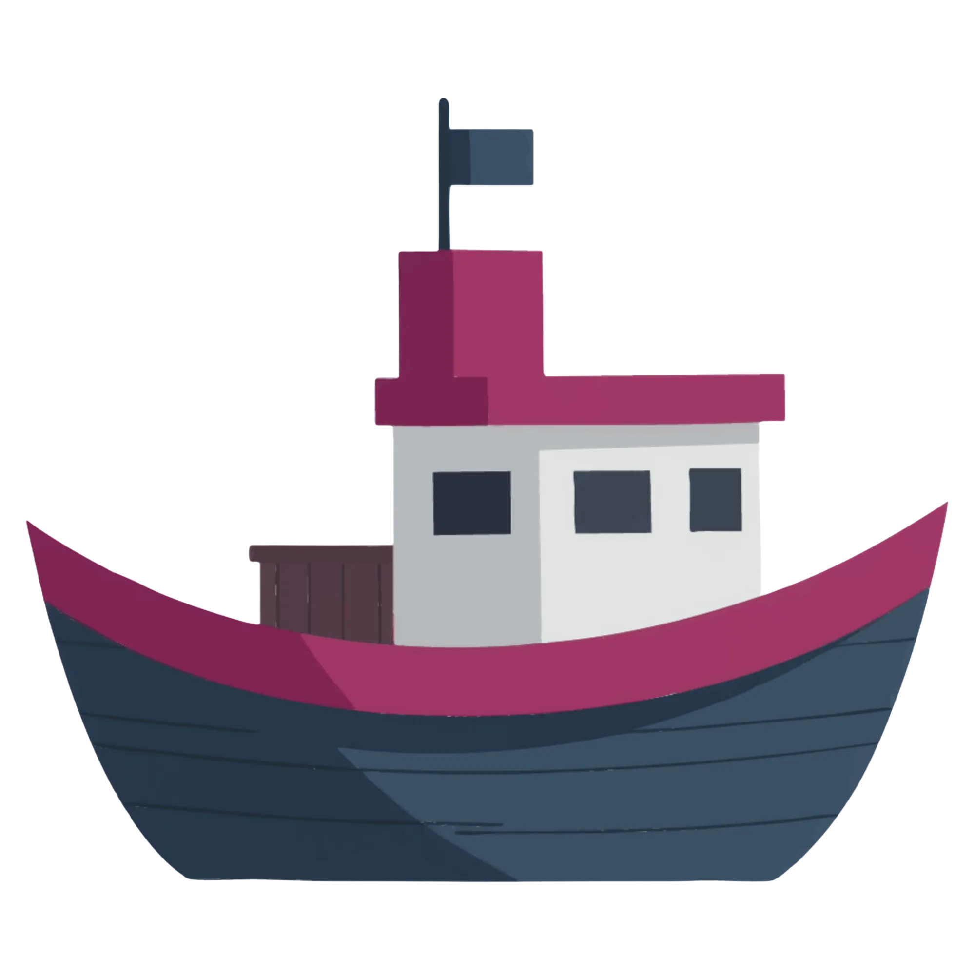 Boat — themed educational image