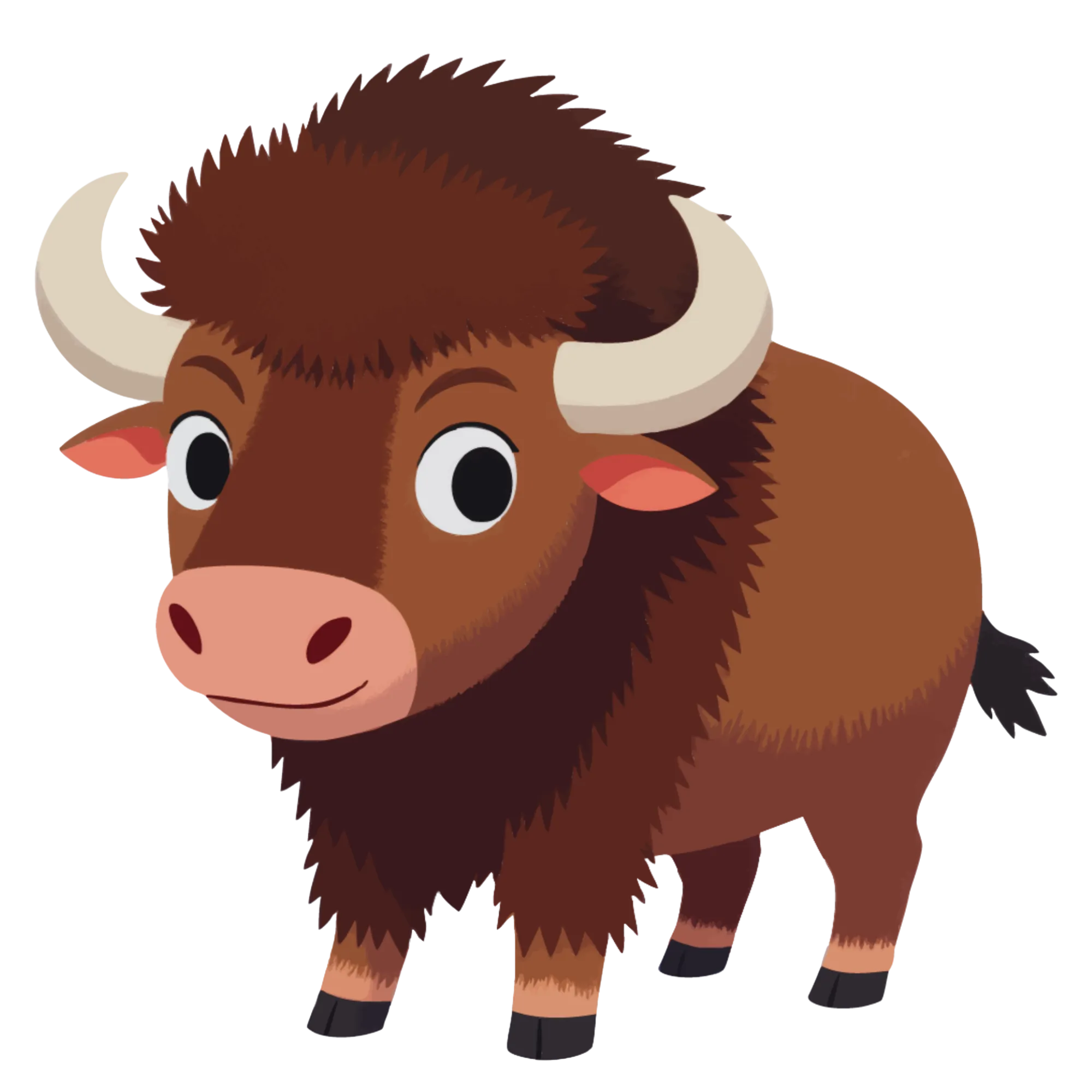 Bison — themed educational image