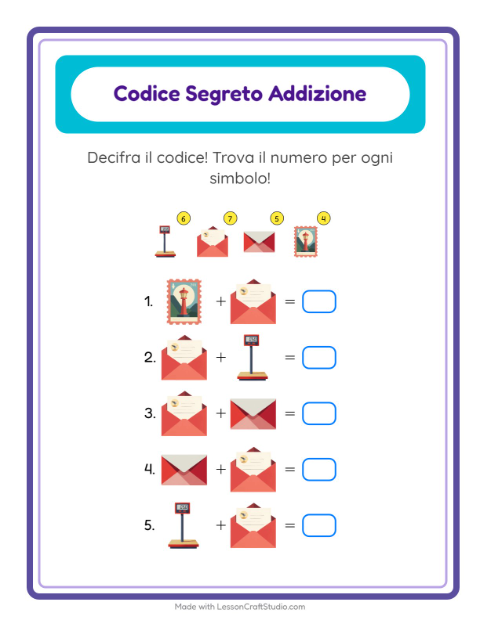 Decodifica e somma – Ufficio postale