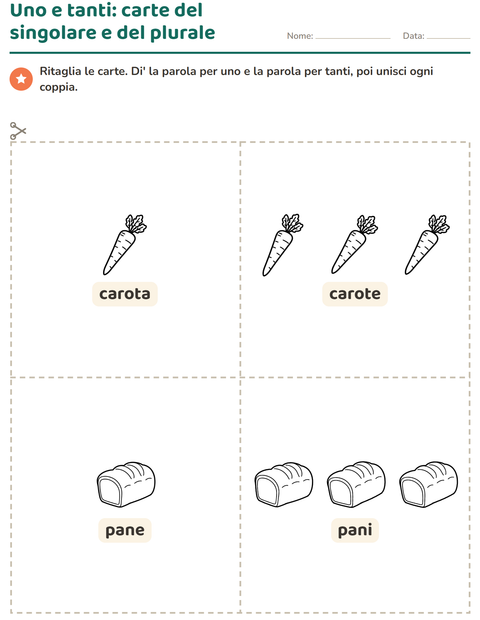 Anteprima della scheda di Carte illustrate con la parola con Pasqua BN per Scuola dell'infanzia (5-7 anni)