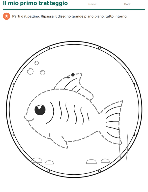 Anteprima della scheda di Disegni tratteggiati per Scuola dell'infanzia (5-7 anni)