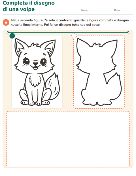 Anteprima della scheda di Disegno guidato per Scuola dell'infanzia (5-7 anni)