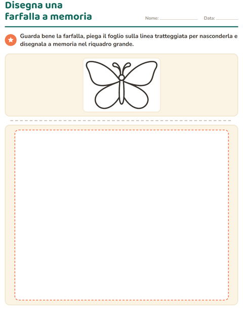 Anteprima della scheda di Disegno guidato per Scuola primaria classe seconda
