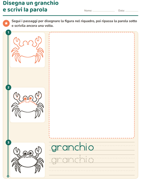 Anteprima della scheda di Disegno guidato per Scuola dell'infanzia (5-7 anni)