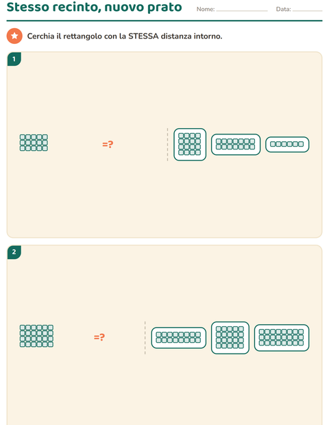 Anteprima della scheda di Forme geometriche per Scuola primaria classe terza
